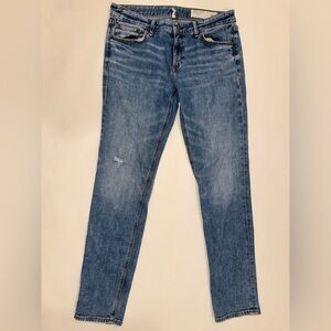 rag & bone Light Blue Straight Leg Jeans
